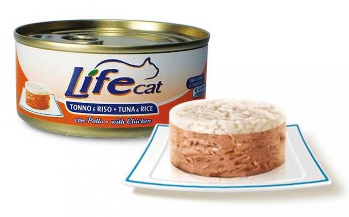 Lifecat Tuna with rice with chicken 170g