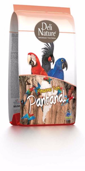 Deli Nature Amazonas Park PANTANAL 2kg-pro Velké Papoušky, Palmového Kakadu