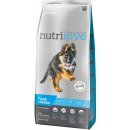 Nutrilove pes granule JUNIOR Large fresh kuřecí 12kg