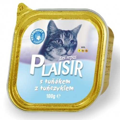 Plaisir Cat vanička 100g tuňák
