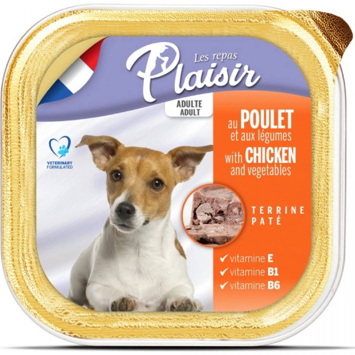 Plaisir Dog vanička 300g kuřecí