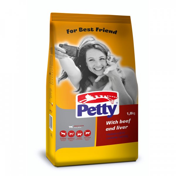 PETTY hovězí s játry 1,8