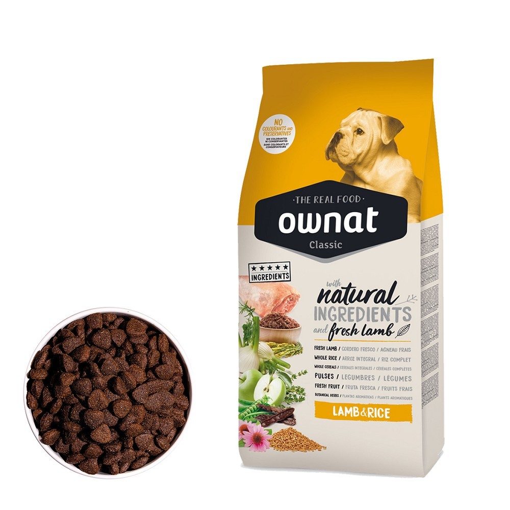 OWNAT Dog Classic Lamb&Rice 4kg
