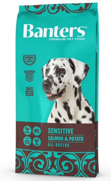 Banters Sensitive Salmon&Potato 15kg