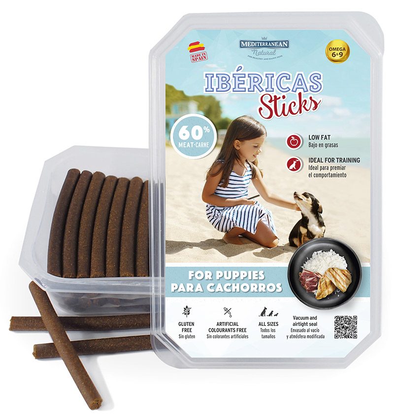 Ibéricas Sticks for Puppies 900g 75ks snack