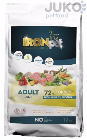 IRONpet TURKEY Mini Adult 12kg