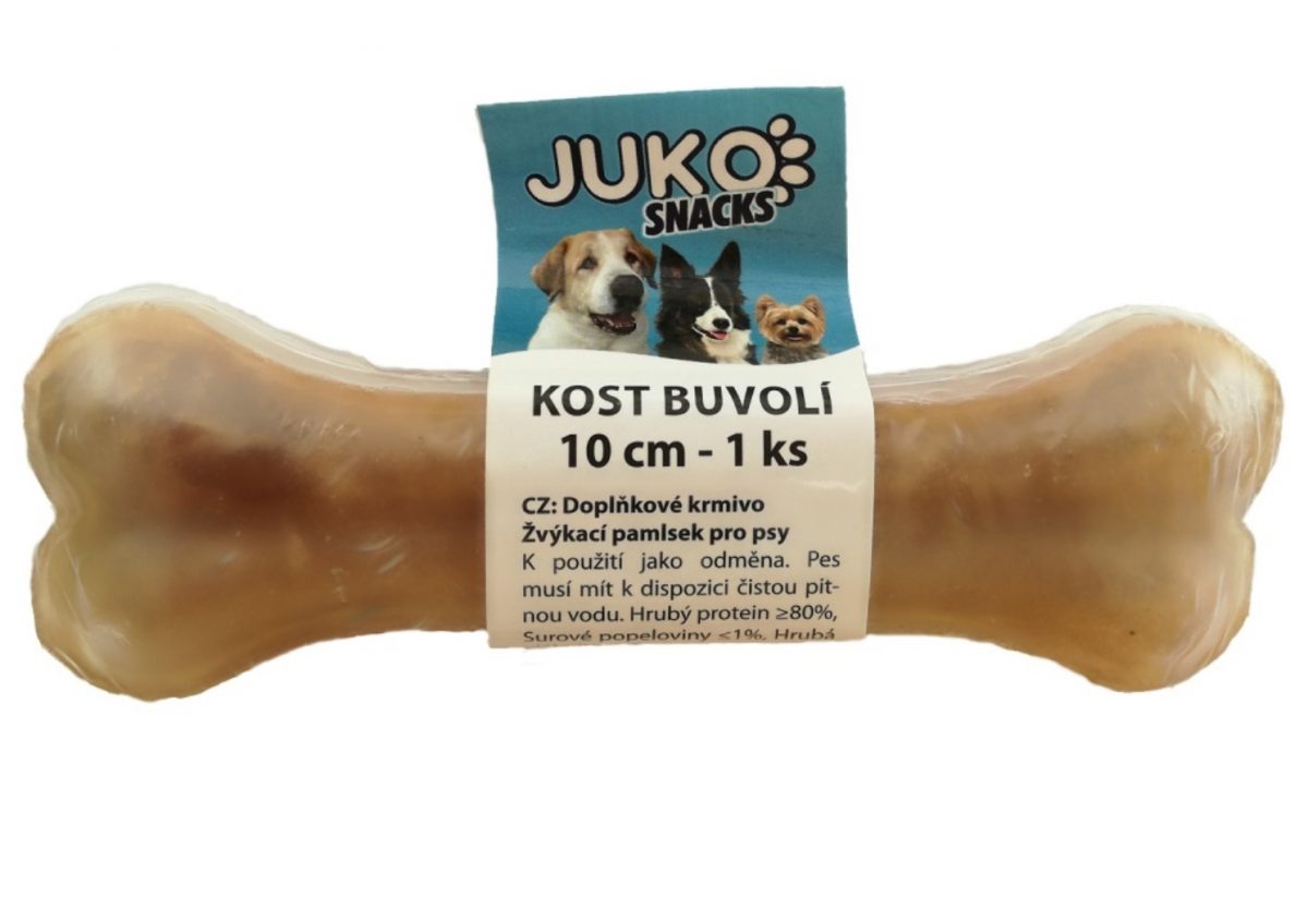 Kost buvolí JUKO Snacks 10 cm
