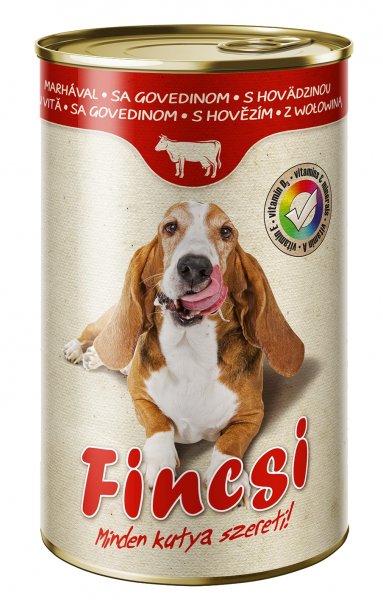 Fincsi Dog with Beef 1240g