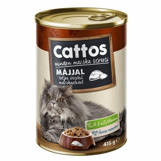 Cattos Cat játra, konzerva 415 g