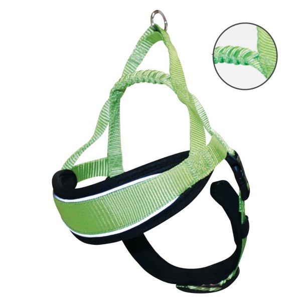 Postroj HIKING HARN.SWEDISH ENDURANCE zelený M 58-66cm