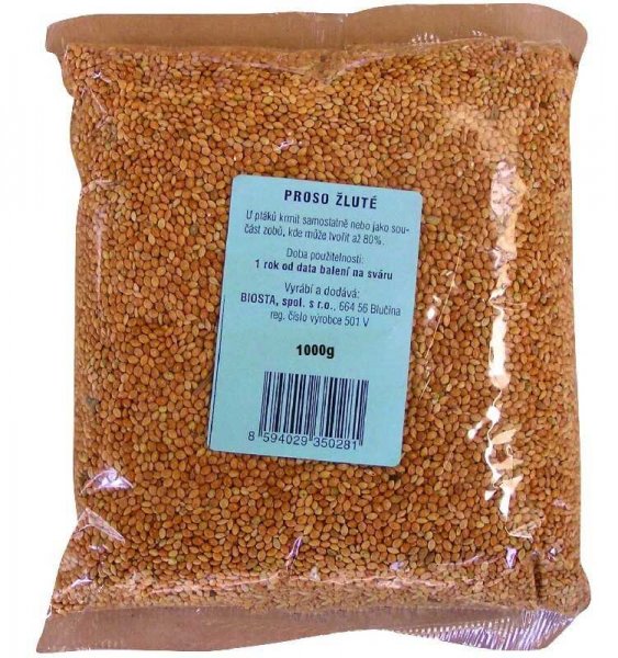 Proso ŽLUTÉ Biokron 1kg