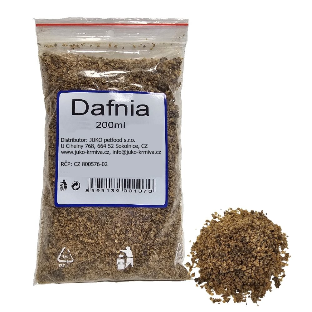 Vodní plankton sušený Dafnia 200 ml