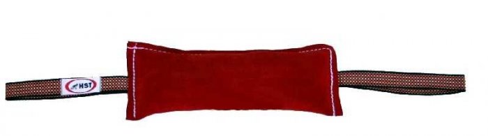 Pešek kožený 2 poutka 250x70mm