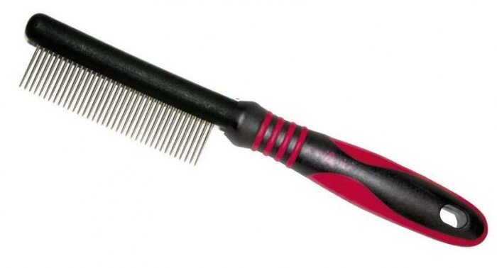 Hřeben středně řídký VANITY- 4x21,5cm