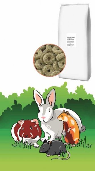BRASA KRÁLÍK,HLODAVCI 12kg vojtěškové kroužky