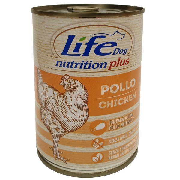 Lifedog chicken chunks 400g