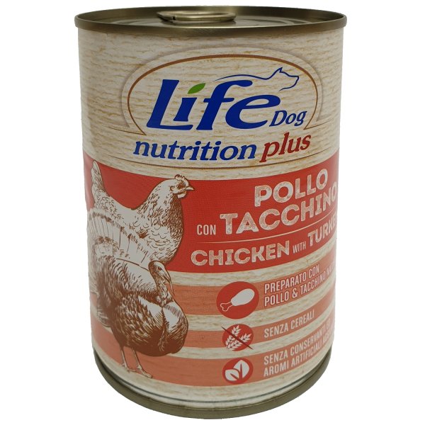 Lifedog chicken and turkey 400g