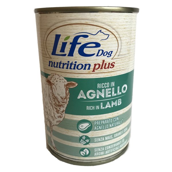 Lifedog lamb & rice 400g