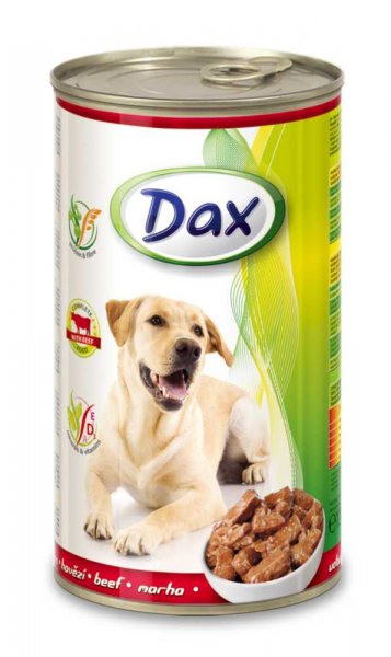DAX kousky DOG 1240g HOVĚZÍ