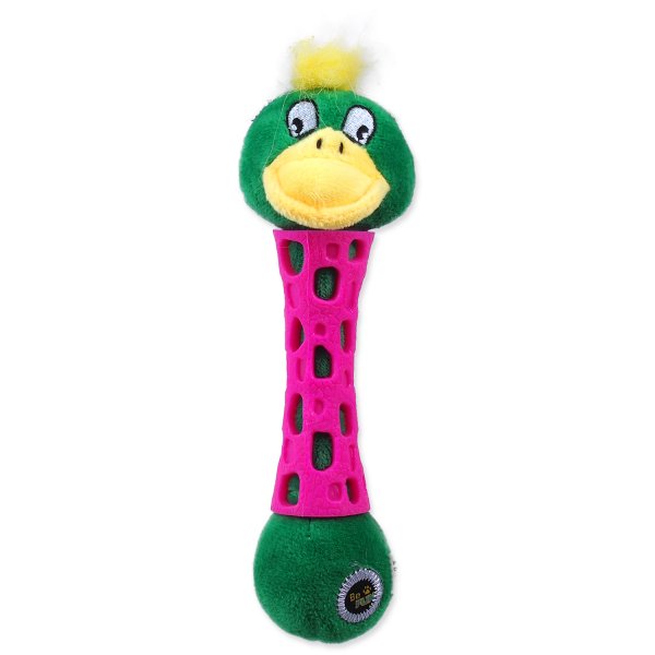 Hračka BeFUN TPR+plyš kachna puppy 17 cm