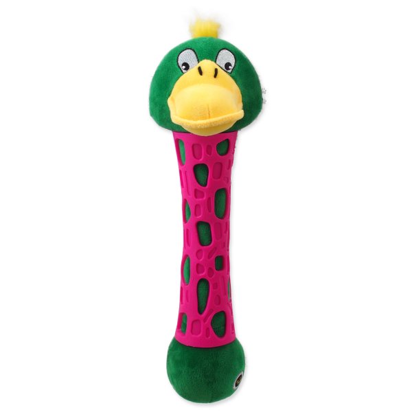 Hračka BeFUN TPR+plyš kachna puppy 34 cm