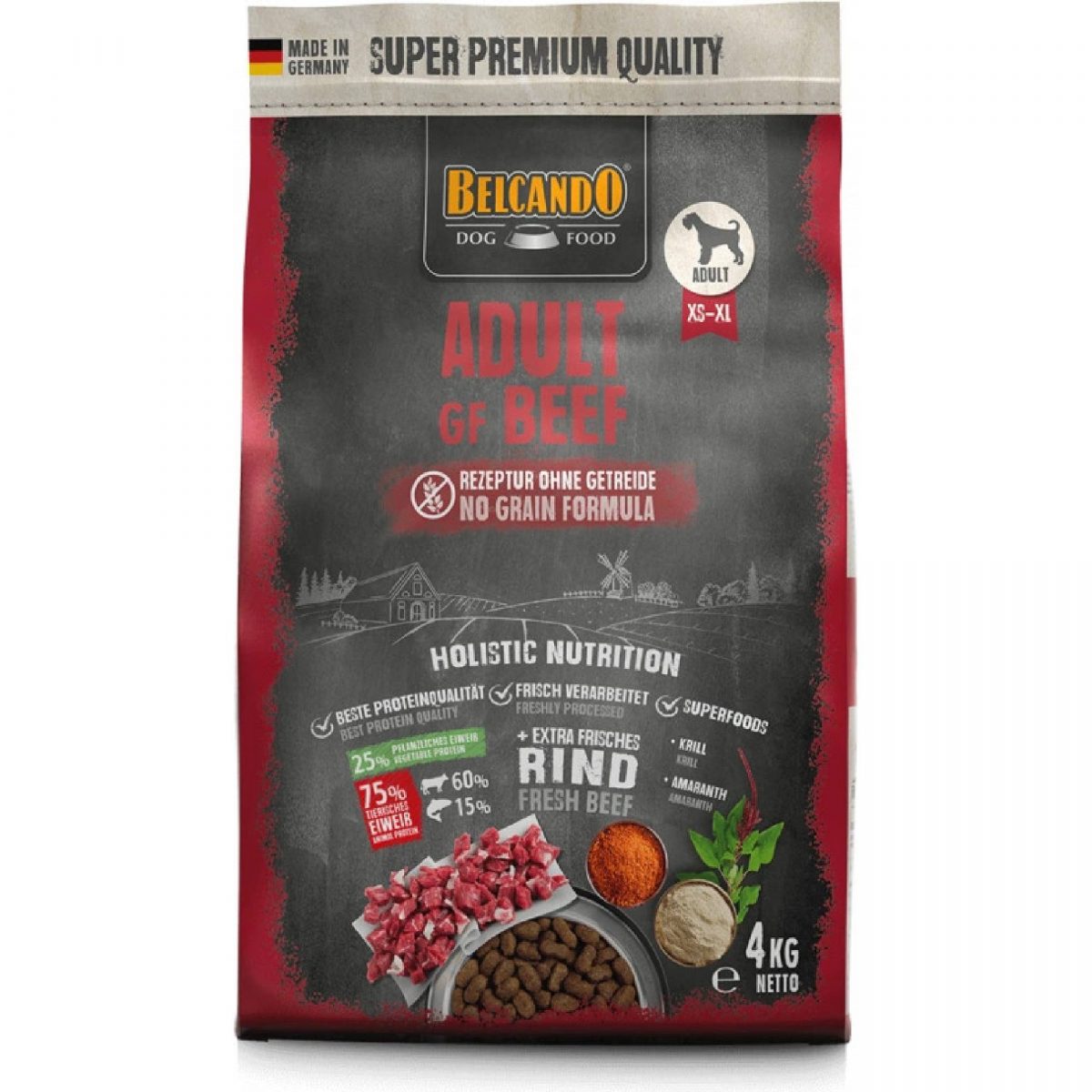 Belcando Adult GF Beef 4 kg