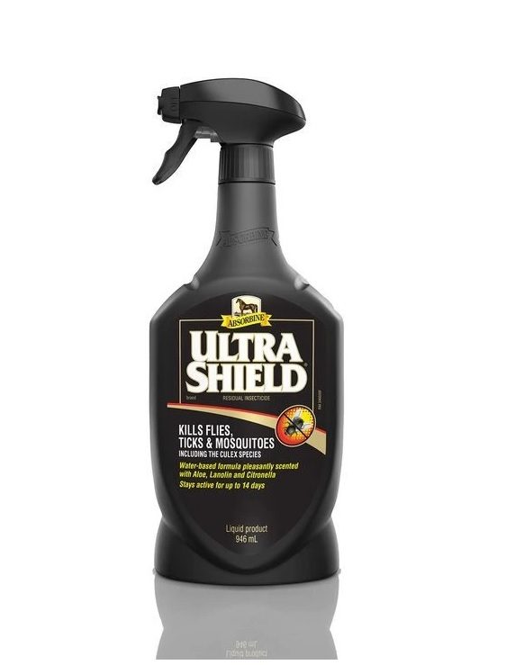 Repelent pro koně Absorbine Ultrashield EX, láhev s rozprašovačem 946 ml