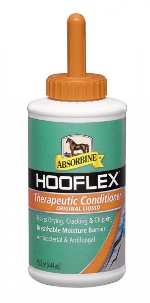Absorbine Hooflex Kondicioner, olej na kopyta, Lahev se štětcem 450 ml