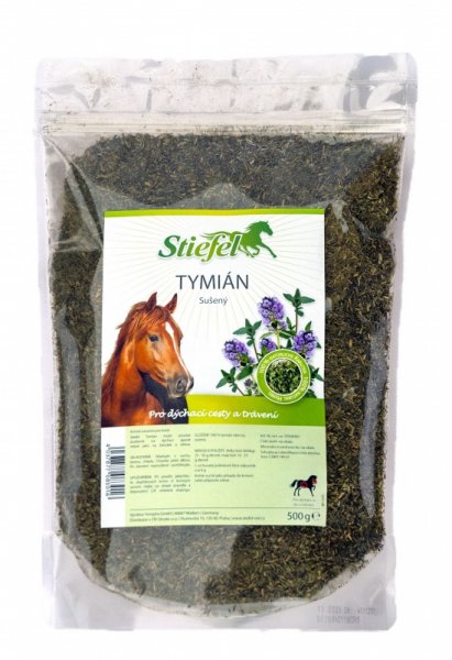 Stiefel Tymián pro dýchací cesty a zažívání, proti nadýmání i kašli, sáček 500 g