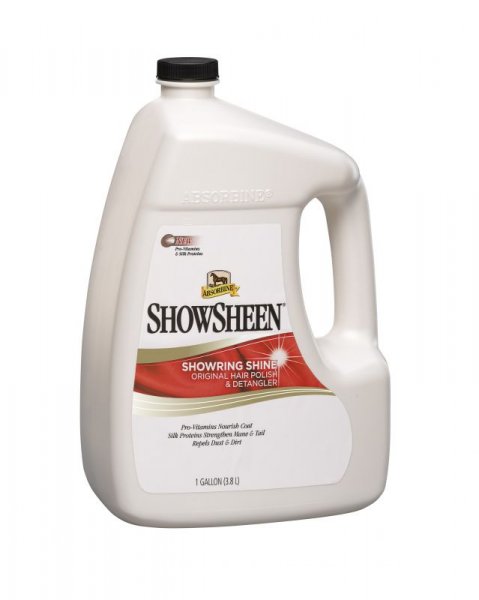 Absorbine ShowSheen Lesk a rozčesávač, kanystr 3,8l