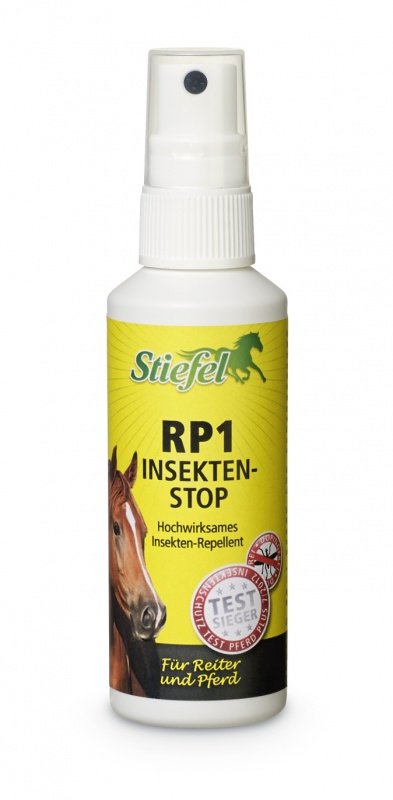 Stiefel Repelent RP1 pro koně a jezdce, lahvička s rozprašovačem 75 ml