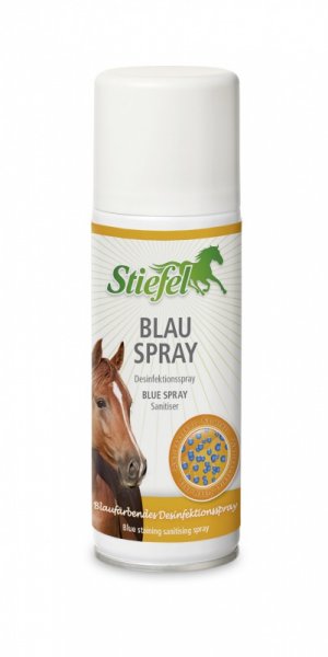 Stiefel Modrý sprej na dezinfekci stáje a stájového vybavení, sprej 200 ml