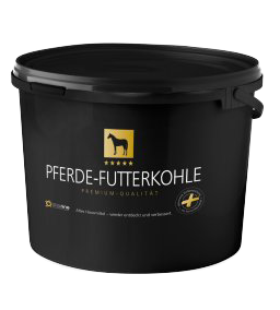 Charline Aktivované uhlí (Medicinální uhlí) pro koně pelety, balení 6 kg