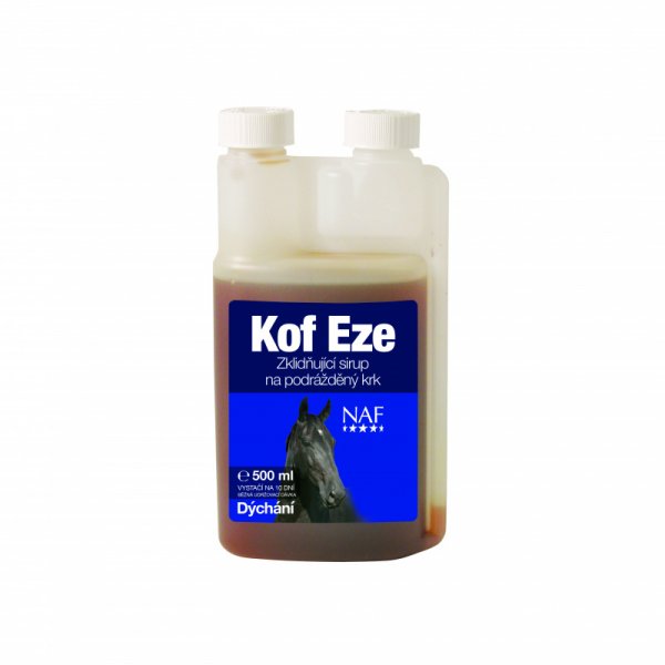 NAF Kof Eze pro zklidnění dýchacích cest, láhev s dávkovačem 500 ml