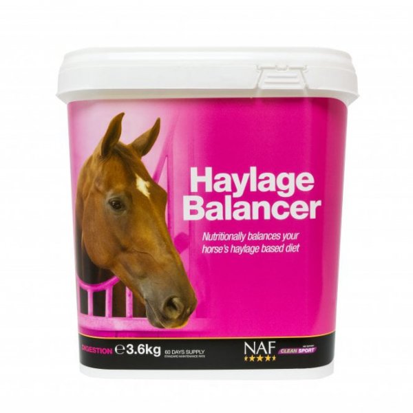 NAF Haylage balancer pro efektivní trávení vlákniny, kyblík 1,8 kg