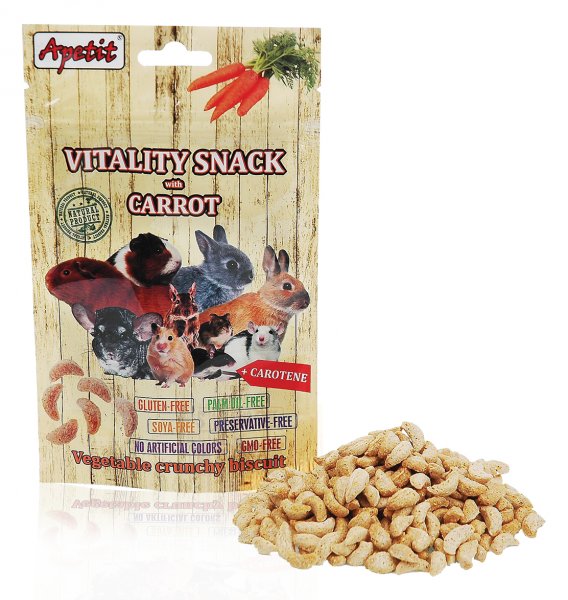 Apetit - VITALITY SNACK with CARROT 80g