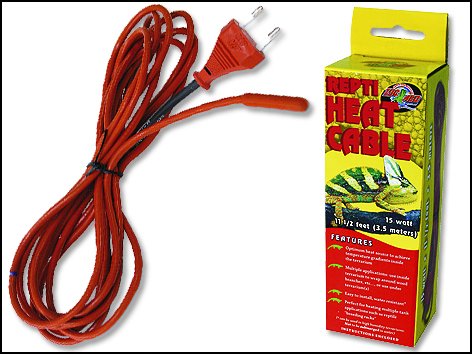 Kabel topný 3,5 m 15W