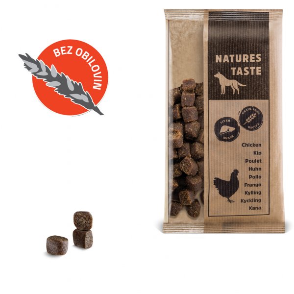 Natures Taste GF Liver Snack (játra) 100g