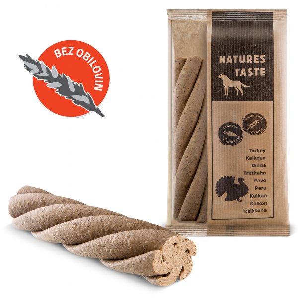 Natures Taste GF Spirály 2ks (zel., krůtí) 180g