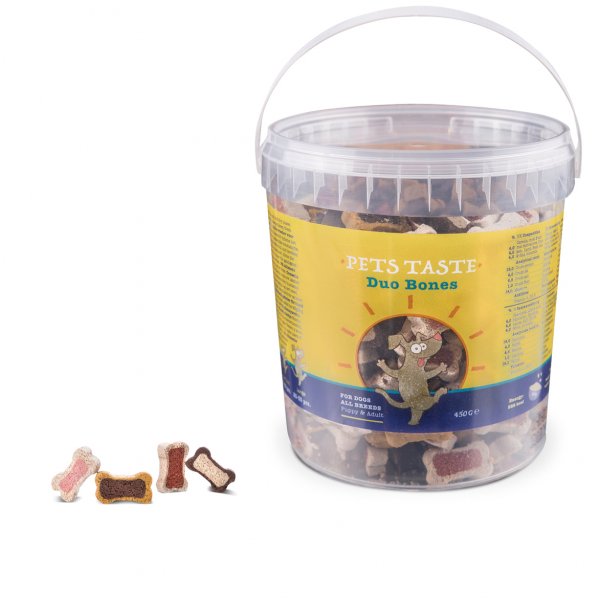 Pets Taste Bucket Duo Bones (kbelík) 450g