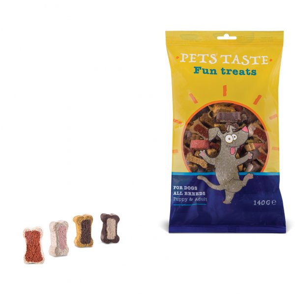 Pets Taste Duo Bones (dvoubarevné kosti) 140g