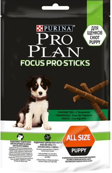 PRO PLAN Focus Pro Sticks pro štěňata s jehněčím 126 g