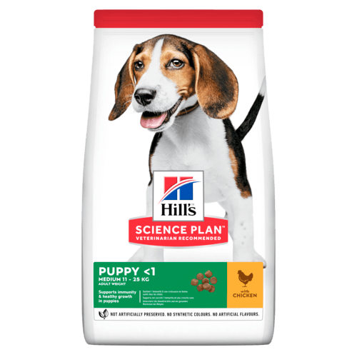 Hills SP Canine Puppy Meduim Chicken 14kg