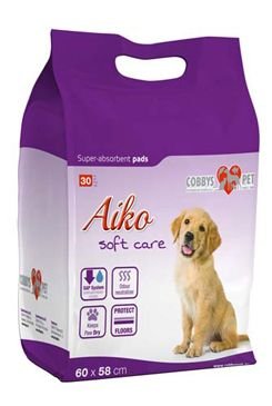 Podložka absorbční pro psy Aiko Soft Care 60x58cm 30ks