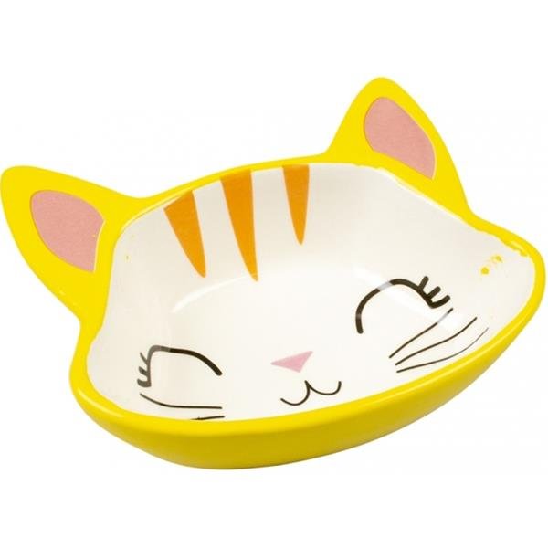 Miska keramická Kitty žlutá 150ml Duvo+