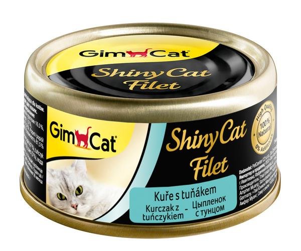 ShinyCat filet kuře + tuňák 70g