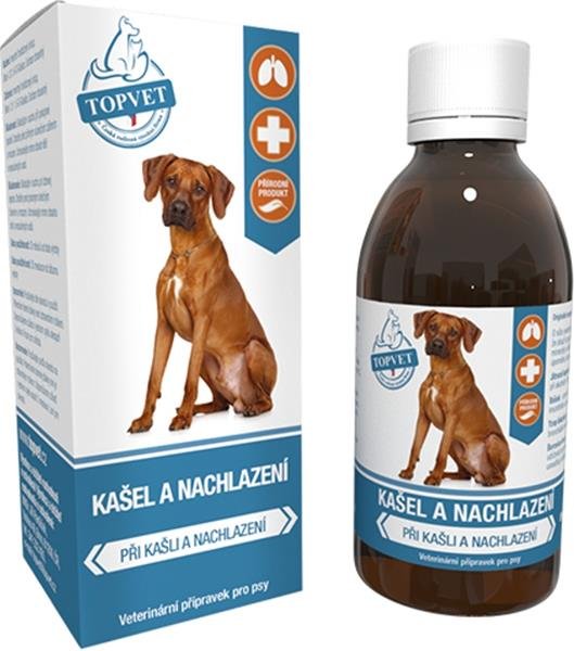 TOPVET Kašel a nachlazení sirup 200ml
