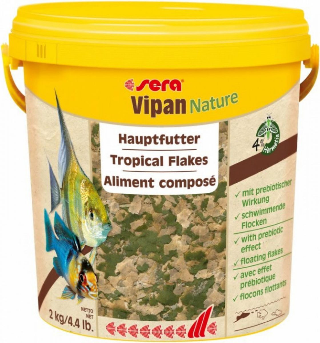 Sera Vipan Nature velké vločky 21 l