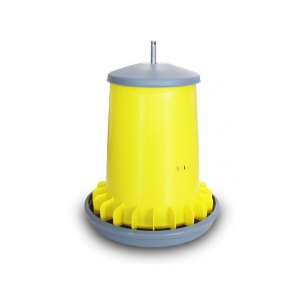 Automatické krmítko pro slepice ARCUS, nastavitelné, závěsné, 20 L, bez nožiček