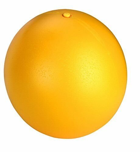 Hračka pro psy - balón plastový plovoucí, 30 cm, žlutý